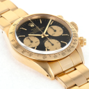 Rolex Daytona 6265 (Yellow Gold Oyster Bracelet, Black Dial, Gold Subdials)