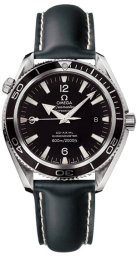 Omega Seamaster Planet Ocean 600M 42-2901.50.81 (Black Rubber Strap, Black Arabic/Index Dial, Rotating Black Ceramic Bezel) (Omega 2901.50.81)