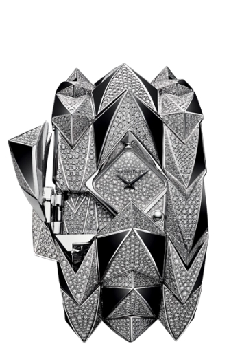 Audemars Piguet Haute Joaillerie 40-79421BC.ZO.9191BC.01 (Brilliant-cut Diamond-set/Onyx White Gold Bracelet, Diamond-paved Diamond-set Dial, White Gold Diamond-set Bezel)