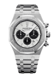 Audemars Piguet Royal Oak 41-26331ST.OO.1220ST.03 (Stainless Steel Bracelet, Grande Tapisserie Silver-toned Index Dial, Stainless Steel Smooth Bezel) (26331ST.OO.1220ST.03)