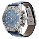 Rolex Daytona 16519 (Blue Leather Strap, Sodalite Dial, Sodalite Subdials)