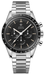 Omega Speedmaster Moonwatch 39.7-311.30.40.30.01.001 (Stainless Steel Bracelet, Black Index Dial, Black Tachymeter Bezel) (Omega 311.30.40.30.01.001)