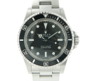 Rolex Submariner 40-5513 (Oystersteel Oyster Bracelet, Black Diver Dial, White Hands/Hour Markers, Black Aluminum Bezel)