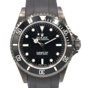 Rolex Submariner 40-14060 (Black Rubber Strap, Black Diver Dial, Black Aluminum Bezel)