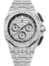 Audemars Piguet Royal Oak Offshore 43-26425BC.ZZ.8045BC.01 (Baguette-cut Diamond-set White Gold Bracelet, Baguette-cut Diamond-set White Gold Index Dial, Baguette-cut Diamond-set Bezel) (26425BC.ZZ.8045BC.01)