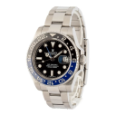 Rolex GMT-Master II 40-116710BLNR (Oystersteel Oyster Bracelet, Black Nipple Dial, Batman Cerachrom Bezel)