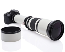 Opteka 650-1300mm High Definition Telephoto Zoom Lens for T Mount