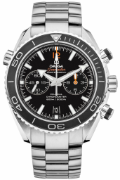 Omega Seamaster Planet Ocean 600M 45.5-232.30.46.51.01.003 (Stainless Steel Bracelet, Black Arabic/Index Dial, Rotating Grey Ceramic Bezel) (Omega 232.30.46.51.01.003)