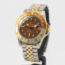 Rolex GMT-Master 40-16753 (Yellow Rolesor Jubilee Bracelet, Root Beer Nipple Dial, Brown Aluminum Bezel)