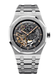 Audemars Piguet Royal Oak 41-15407ST.OO.1220ST.01 (Stainless Steel Bracelet, Slate-grey Openworked Index Dial, Stainless Steel Smooth Bezel) (15407ST.OO.1220ST.01)