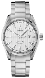 Omega Seamaster Aqua Terra 150M 38.5-231.10.39.61.02.001 (Stainless Steel Bracelet, Vertical-teak Silver-toned Index Dial, Stainless Steel Bezel) (Omega 231.10.39.61.02.001)