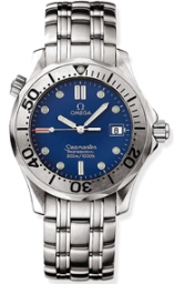 Omega Seamaster Diver 300M 41-2261.80.00 (Stainless Steel Bracelet, Blue Dot Index Dial, Rotating Stainless Steel Bezel) (Omega 2261.80.00)