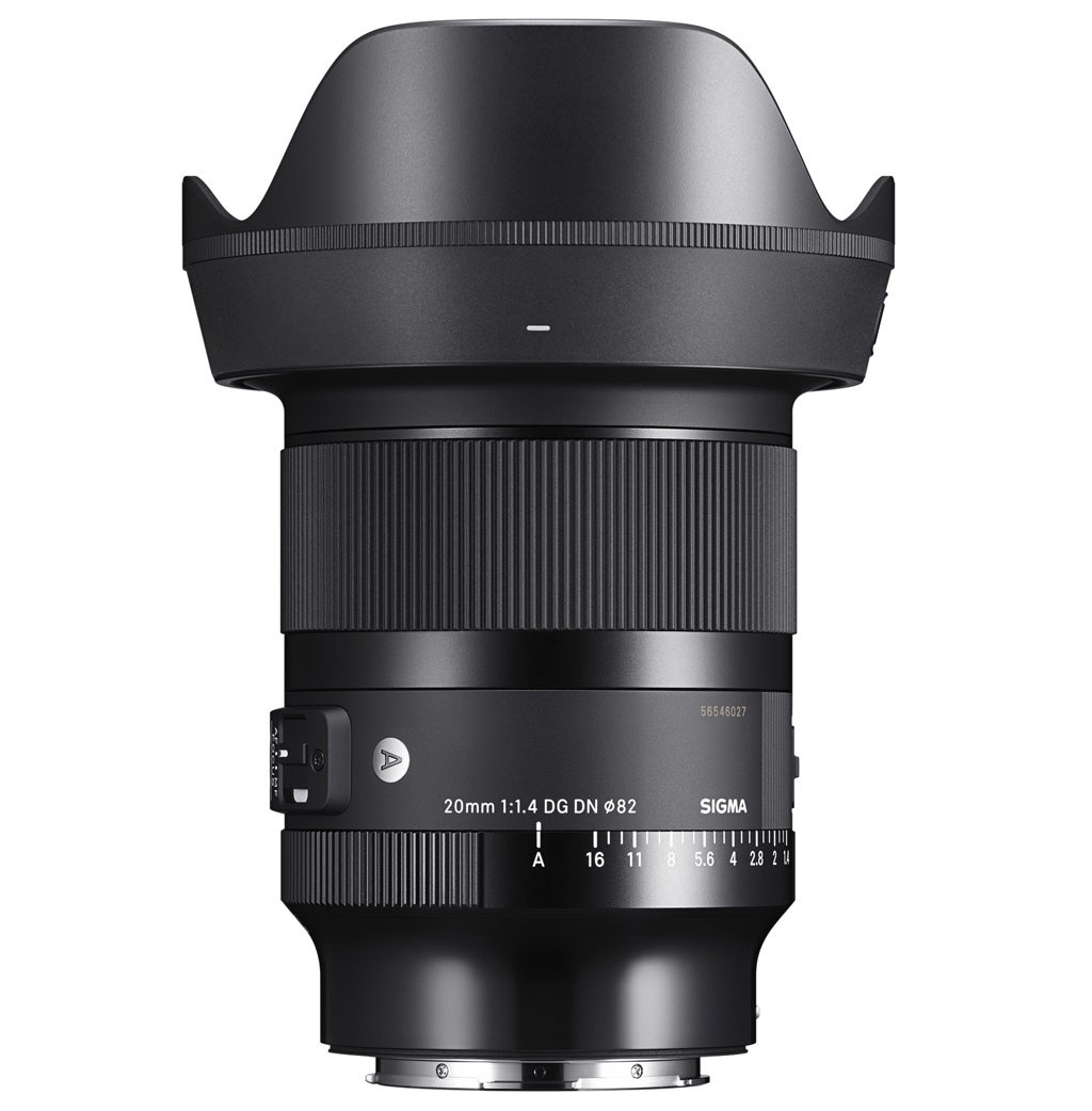 Sigma 20mm F1.4 DG DN | Art Lens for Sony