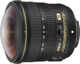 Nikon AF-S FISHEYE NIKKOR 8-15mm f/3.5-4.5E ED (Nikon 20066)