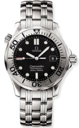 Omega Seamaster Diver 300M 41-2261.50.00 (Stainless Steel Bracelet, Black Dot Index Dial, Rotating Stainless Steel Bezel) (Omega 2261.50.00)