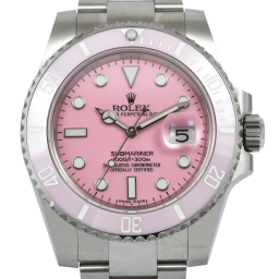 Rolex Submariner 40-116610LN (Oystersteel Oyster Bracelet, Pink Diamond Diver Dial, Pink Cerachrom Bezel)