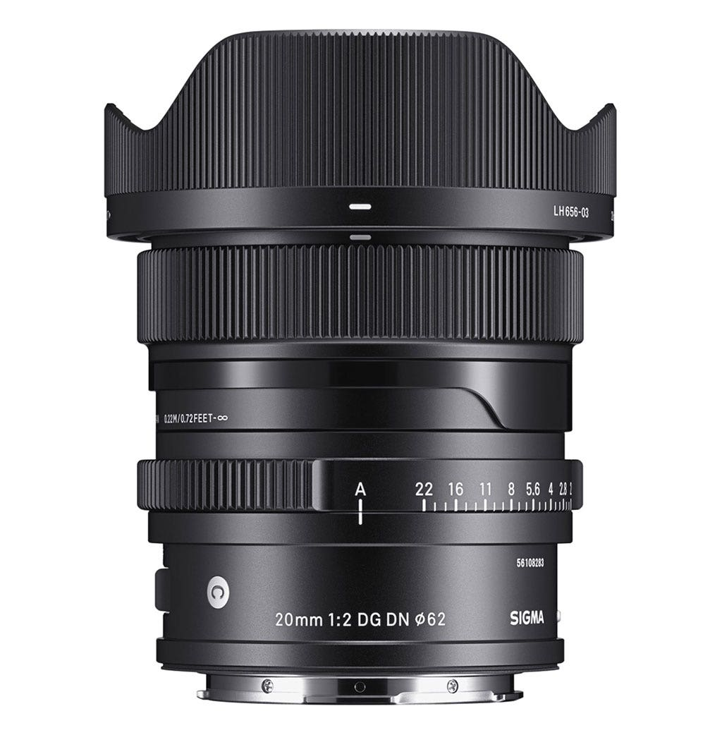 Sigma 20mm F2 DG DN | Contemporary Lens for Leica L