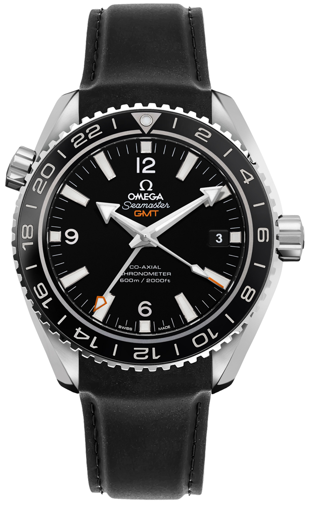 Omega Seamaster Planet Ocean 600M 43.5-232.32.44.22.01.001 (Black Rubber Strap, Black Arabic/Index Dial, Rotating Black Ceramic Bezel)