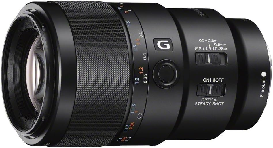 Sony FE 90 mm F2.8 Macro G OSS Full-frame Telephoto Macro Prime G Lens with Optical SteadyShot