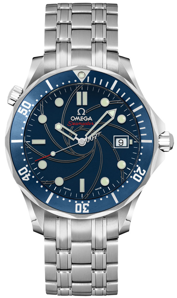 Omega Seamaster Diver 300M 41.5-2226.80.00 (Stainless Steel Bracelet, Spiral-brushed Blue Dot Index Dial, Rotating Blue Ceramic Bezel)