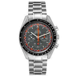 Omega Speedmaster Moonwatch 42-3570.40.00 (Stainless Steel Bracelet, Grey Mark II Racing Style Index Dial, Black Tachymeter Bezel) (Omega 3570.40.00)