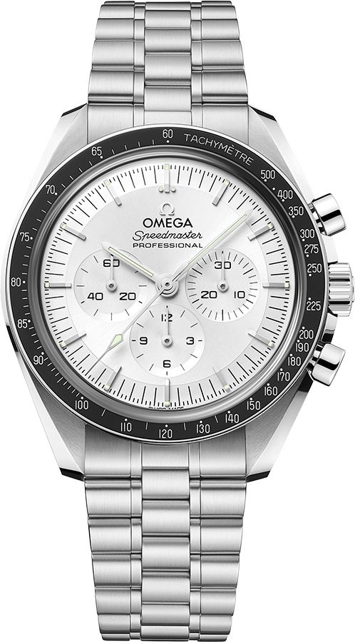 Omega Speedmaster Moonwatch 42-310.60.42.50.02.001 (Canopus Gold Bracelet, Sun-brushed Silver-toned Index Dial, Black Tachymeter Bezel)