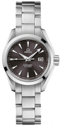 Omega Seamaster Aqua Terra 150M 30-231.10.30.61.06.001 (Stainless Steel Bracelet, Vertical-teak Grey Index Dial, Stainless Steel Bezel) (Omega 231.10.30.61.06.001)