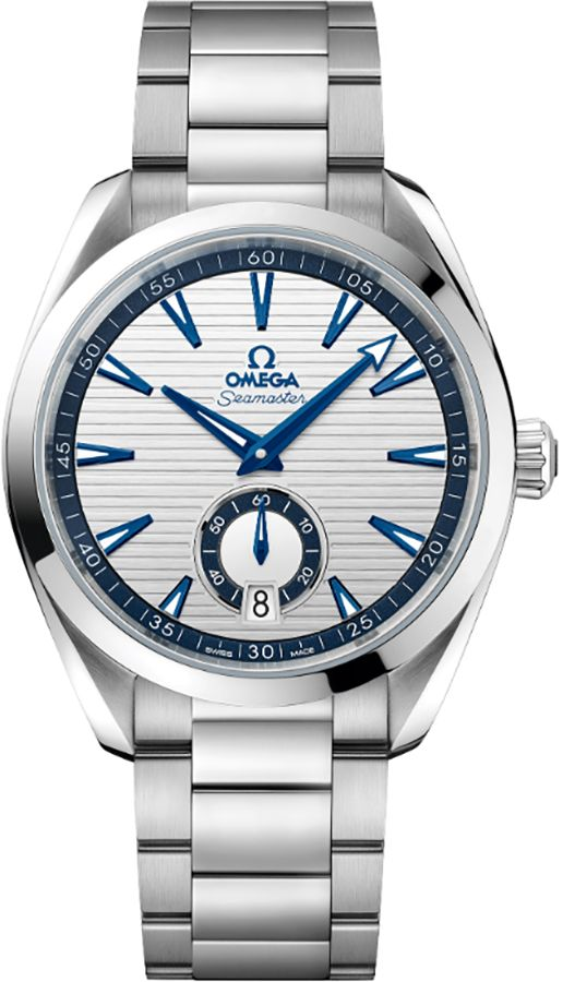 Omega Seamaster Aqua Terra 150M 41-220.10.41.21.02.004 (Stainless Steel Bracelet, Horizontal-teak Silver-toned Index Dial, Stainless Steel Bezel)